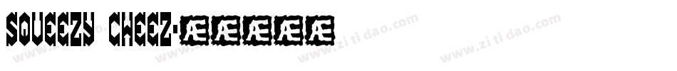 Squeezy Cheez字体转换